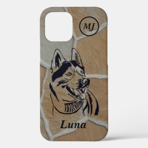 Gorgeous Personalizable Siberian Husky iPhone Case