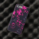 Gorgeous Pink Black Fractal iPhone6 Case