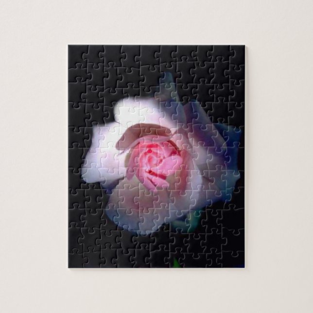 Gorgeous Pink Rose Jigsaw Puzzle (Vertical)