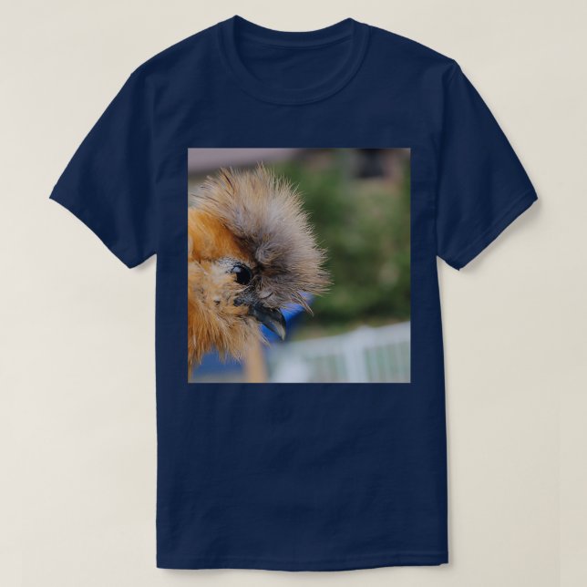 Gorgeous red silky hen T-Shirt (Design Front)