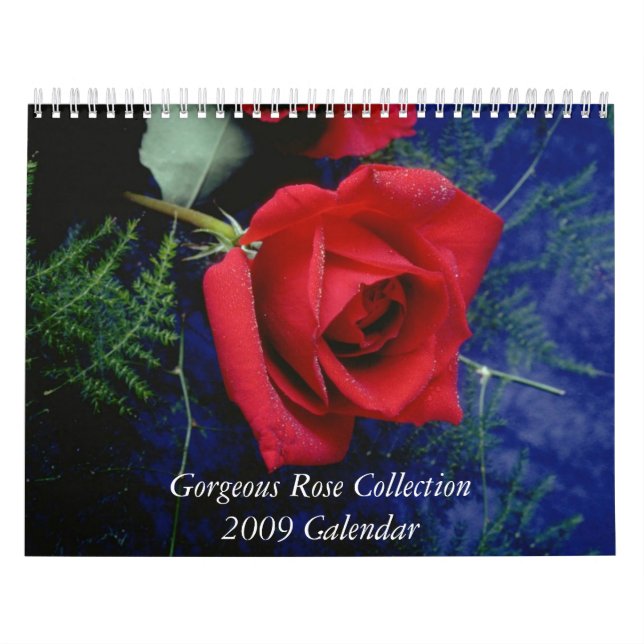 Gorgeous Rose 2009 Calendar (Cover)