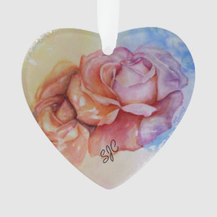 GORGEOUS ROSES VALENTINE ORNAMENT