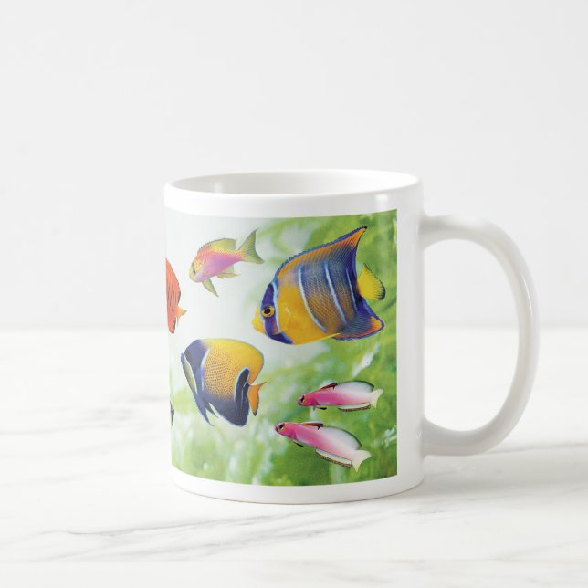 gorgeous saltwater fish coffee mug (Right)