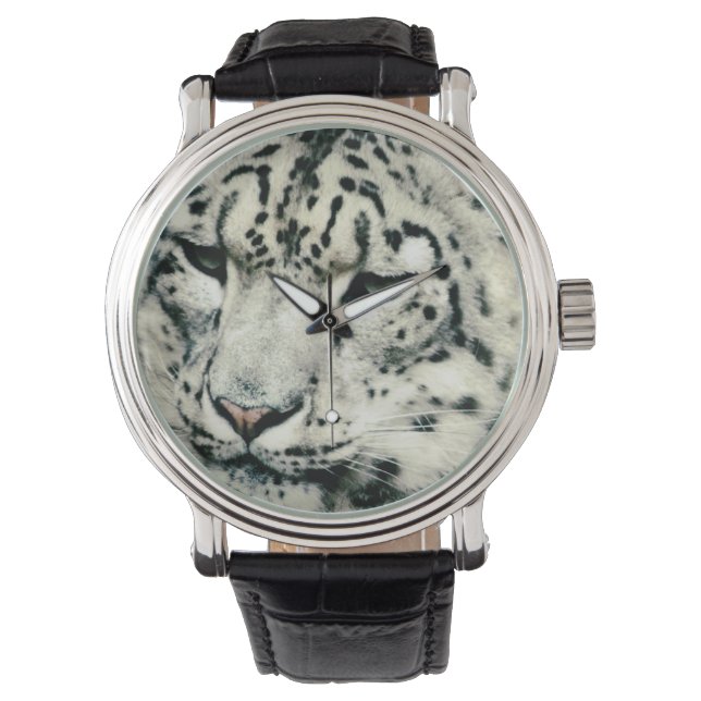 Gorgeous Snow Leopard Watch (Front)
