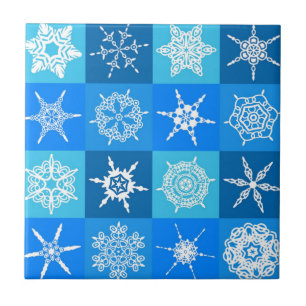GORGEOUS SNOWFLAKES TILE