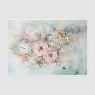 Gorgeous, soft pastel mixed media tissue paper