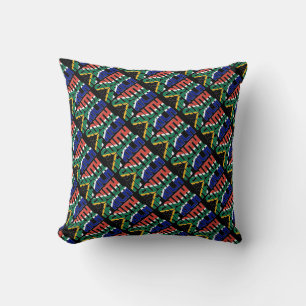 Gorgeous South Africa National Flag Cushion