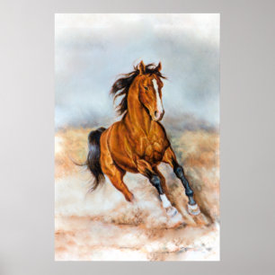 GORGEOUS Spirit of the Horse Poster