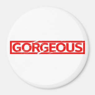 Gorgeous Stamp Magnet