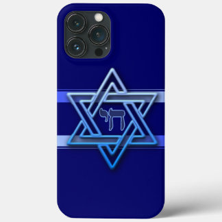 Gorgeous Star of David & Chai Case-Mate iPhone Cas 13 Pro Max Case