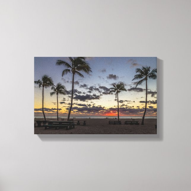 Gorgeous sunrise canvas print (Front)