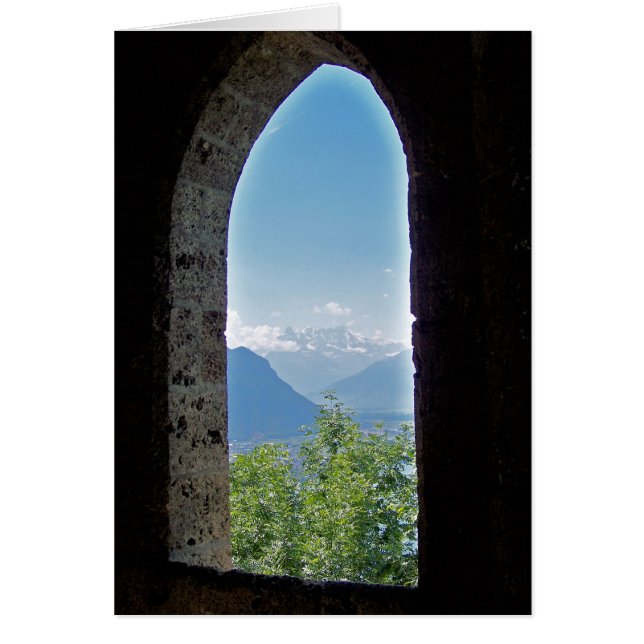 gorgeous Swiss mountain view (Front)