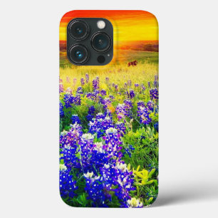 Gorgeous Texas bluebonnets  iPhone 13 Pro Case