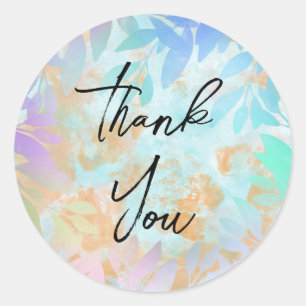 Gorgeous thank you stickers