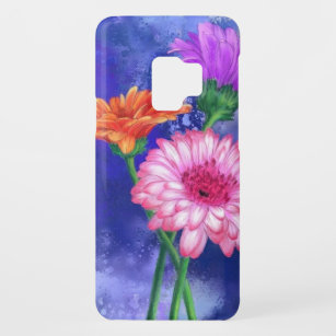 Gorgeous Three Colour Gerberas - Migned Art Drawin Case-Mate Samsung Galaxy S9 Case