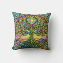 Gorgeous Tree of life  throw cushion .2