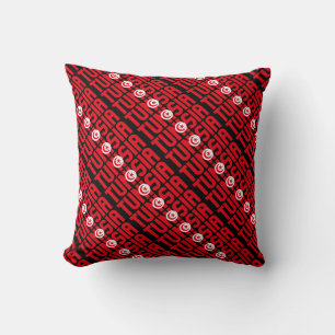 Gorgeous Tunisia National Flag Cushion