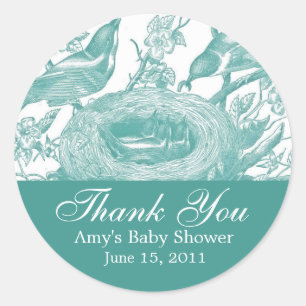 Gorgeous Vintage Birds and Florals Stickers