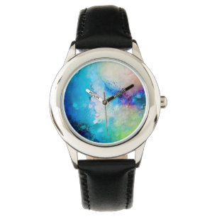 Gorgeous watercolor watch