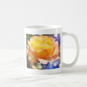 Gorgeous yellow rose flower. Floral photography. Coffee Mug