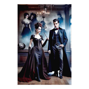Gorgeus Victorian Vampires Photo Print