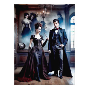 Gorgeus Victorian Vampires Photo Print