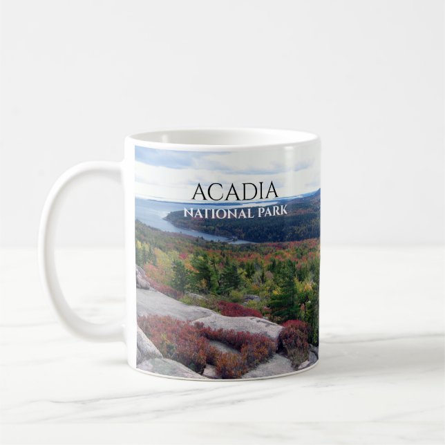  Gorham Mountain, Acadia National Park Mug (Left)