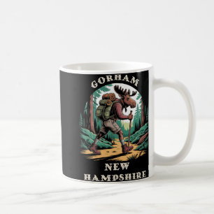 Gorham New Hampshire Nh Mountains Hiking Trail Moo Coffee Mug