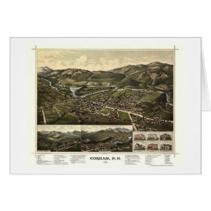 Gorham, NH Panoramic Map - 1888