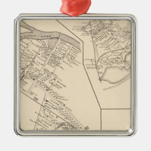 Gorham PO, town of Gorham Metal Tree Decoration