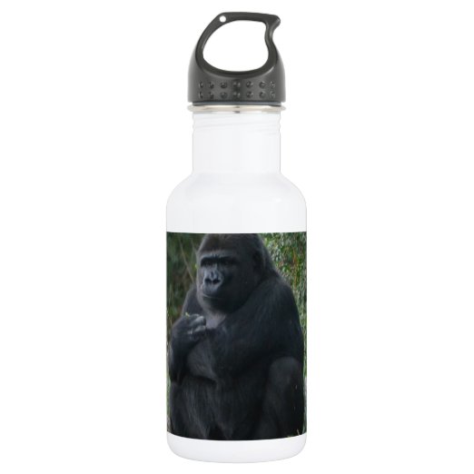 Gorilla Water Bottles Zazzle.co.uk