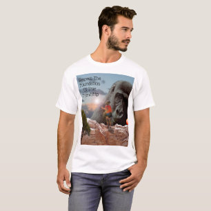 Gorilla And Respect Friendship Logo, T-Shirt