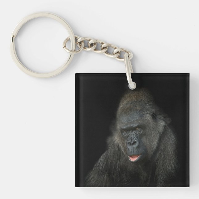 Gorilla Biddy Key Ring (Front)