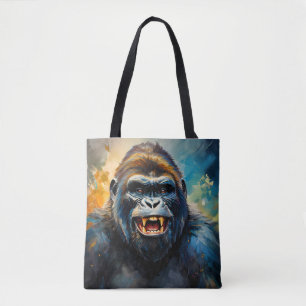 Gorilla big Smile Tote Bag