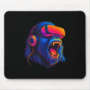 Gorilla Birthday Boys Adult Men Women Funny Gorill Mouse Mat