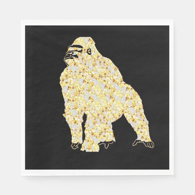 GORILLA BLING NAPKIN (Front)