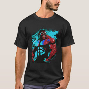 Gorilla Bodybuilding Muscles MMA Fighter Gym Worko T-Shirt