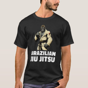 Gorilla Brazilian Jiu Jitsu and Grappling  1 T-Shirt