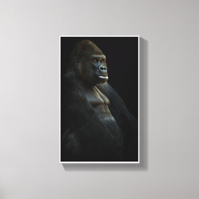 Gorilla Canvas Print (Front)