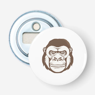 Gorilla Cartoon Drawing Bottle Opener