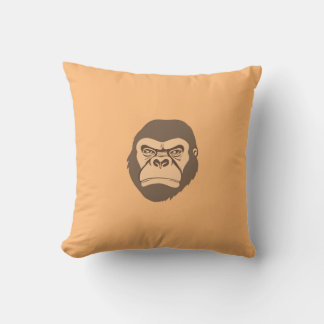 Gorilla Cartoon Drawing Cushion