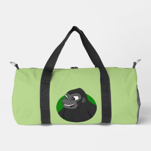 Gorilla Cartoon Duffle Bag
