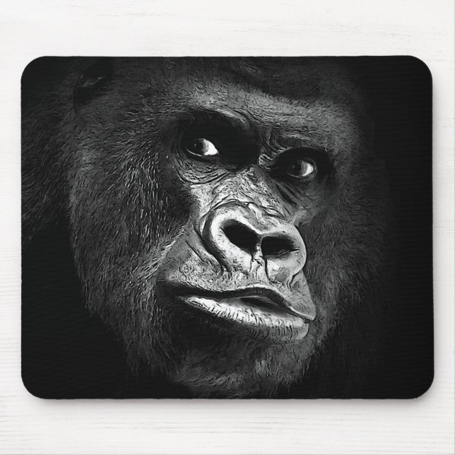 Gorilla design Comfortable Mouse Mat (Front)