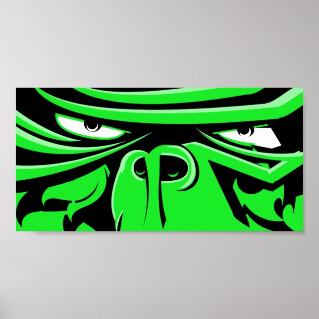 Gorilla Eyez Poster (Front)