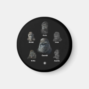Gorilla Family Magnet