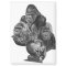 Gorilla Family Magnet (Gorilla family magnet) Gori