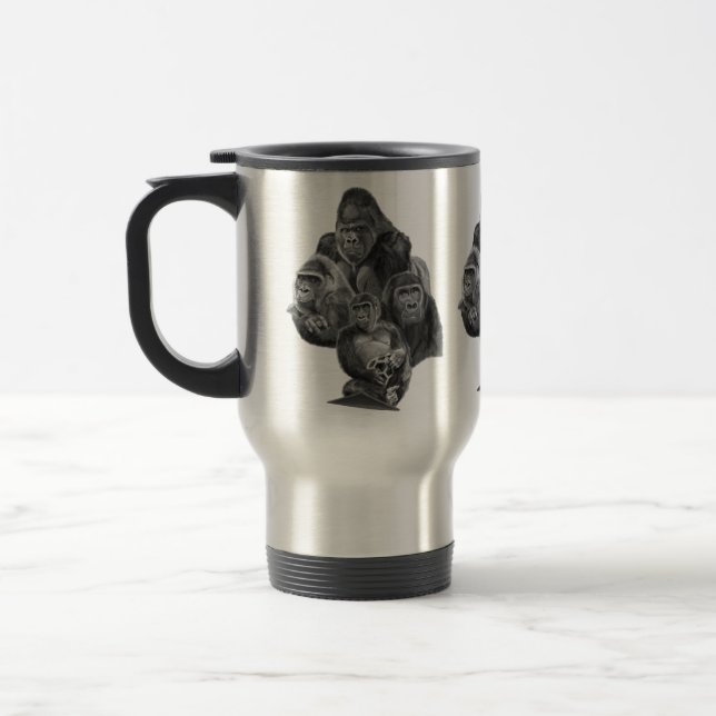 Gorilla Family Mug Gorilla Life (Left)