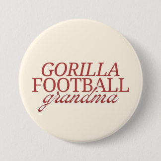 Gorilla Football Grandma 7.5 Cm Round Badge