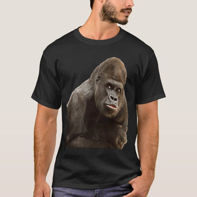 gorilla  for men children and women T-Shirt (Front)