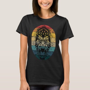 Gorilla for Men Monkey Vintage Primate T-Shirt